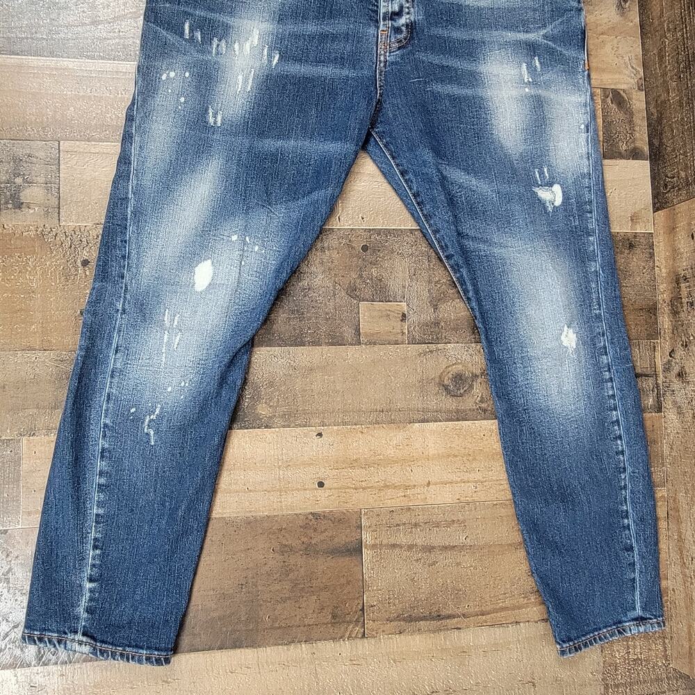 Takeshy Kurosawa Designer‎ Golden Edition Button Fly Blue Jeans 38/52 Italy Made - Picture 7 of 16